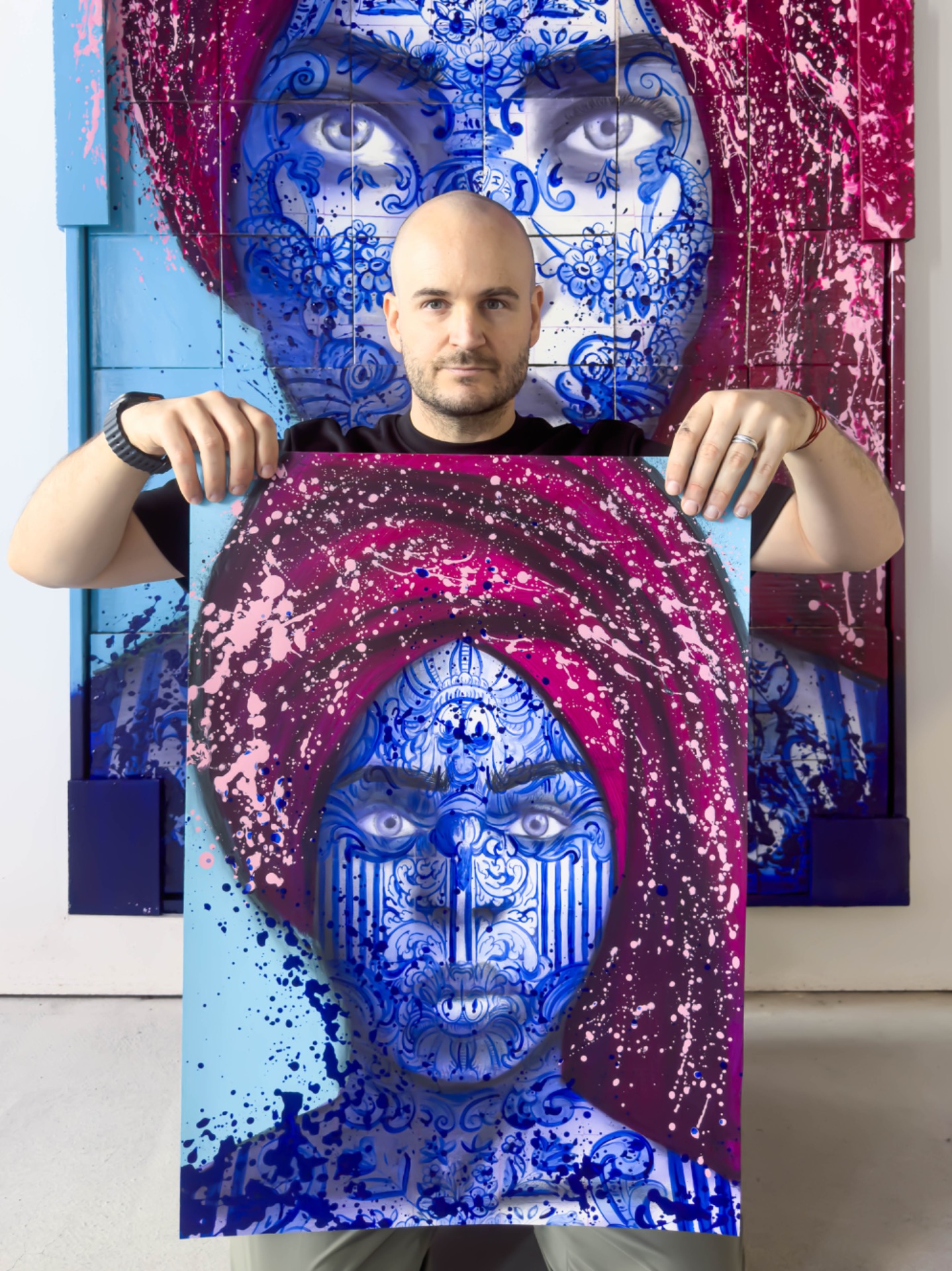 AFRO FADO #2 - 70cm x 50cm - 450 euro