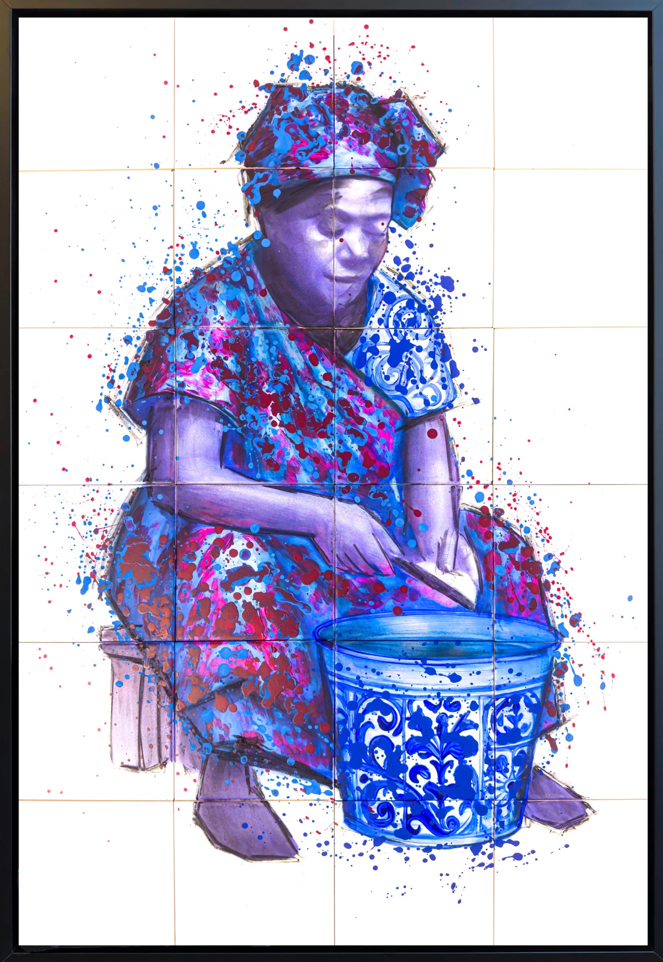 La gardienne de souvenirs-90cmx60cm