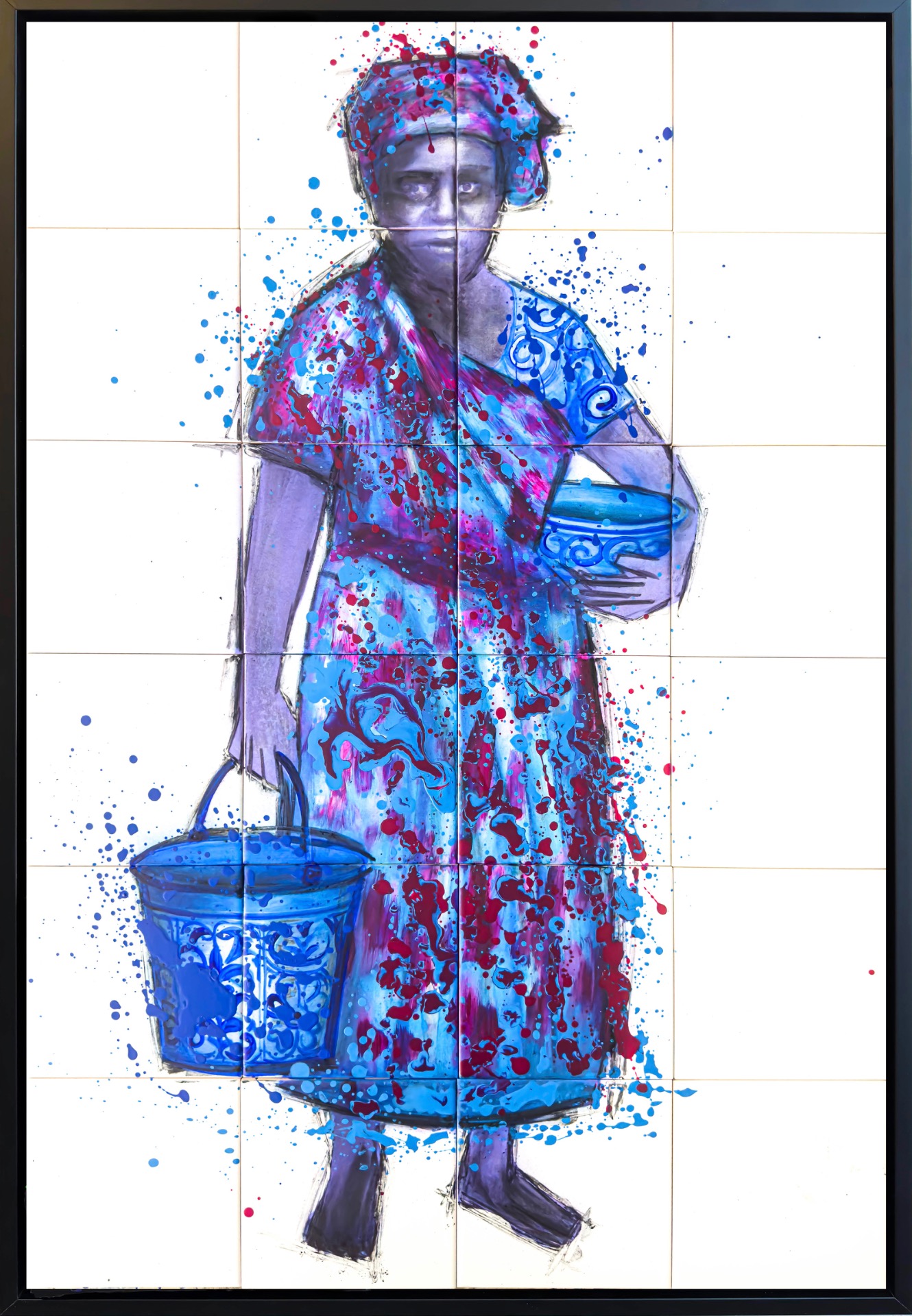 La gardienne de souvenirs 2-90cmx60cm