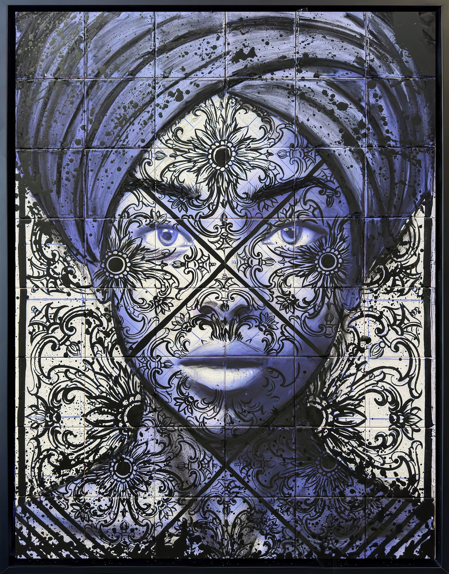 black beauty #2-120cm x 90 cm