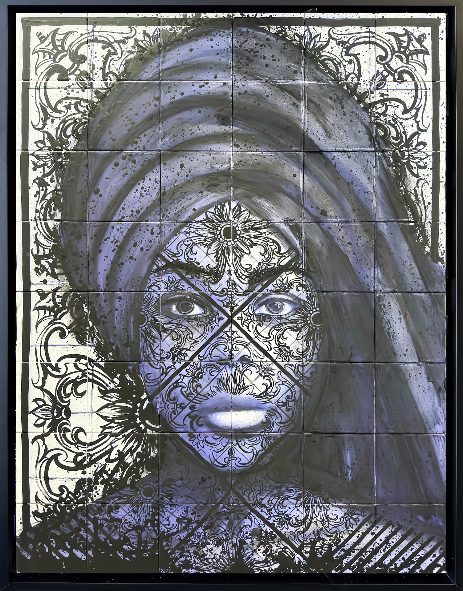 black beauty #1-120cm x 90 cm