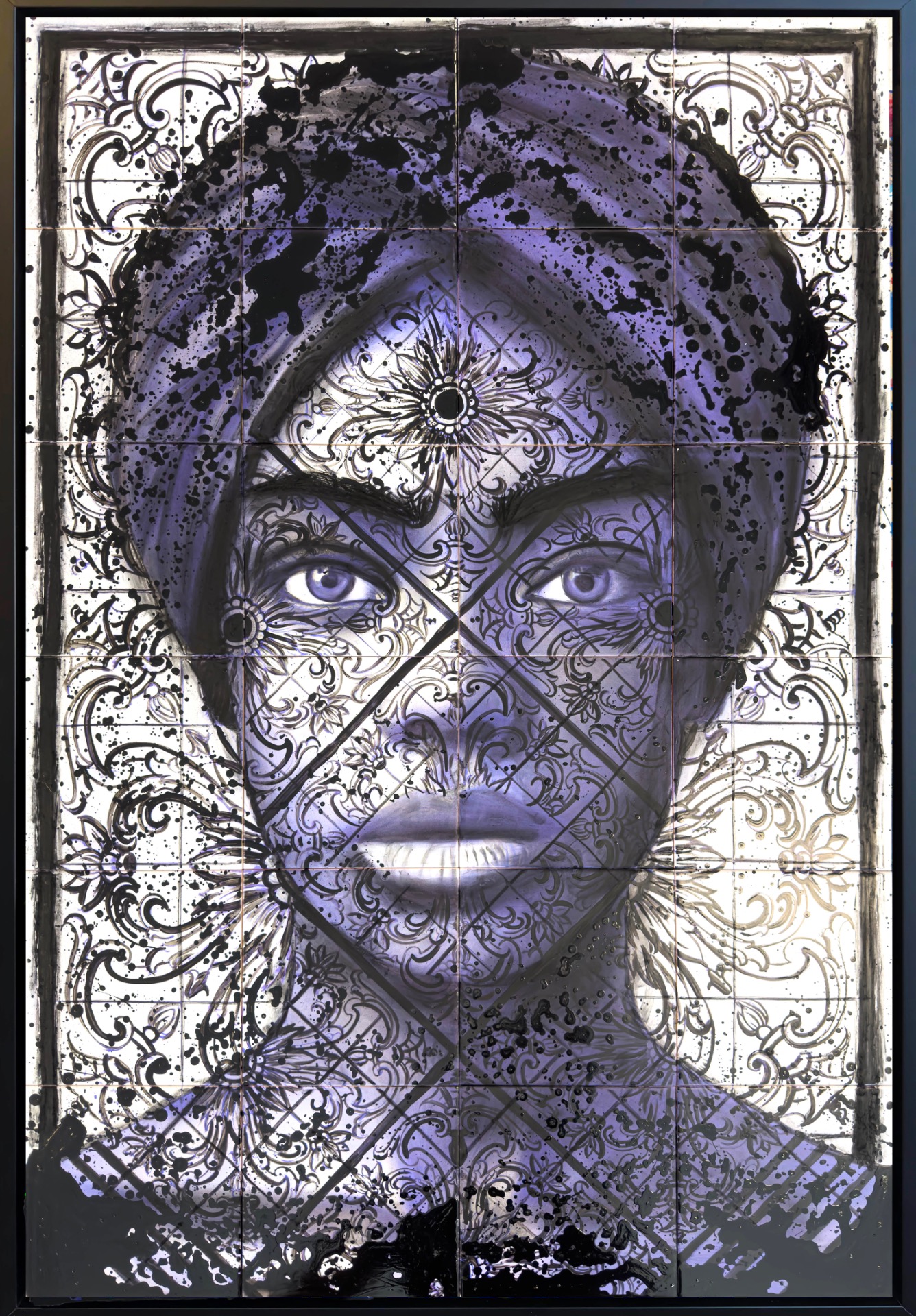 black beauty #3-120cm x 80 cm