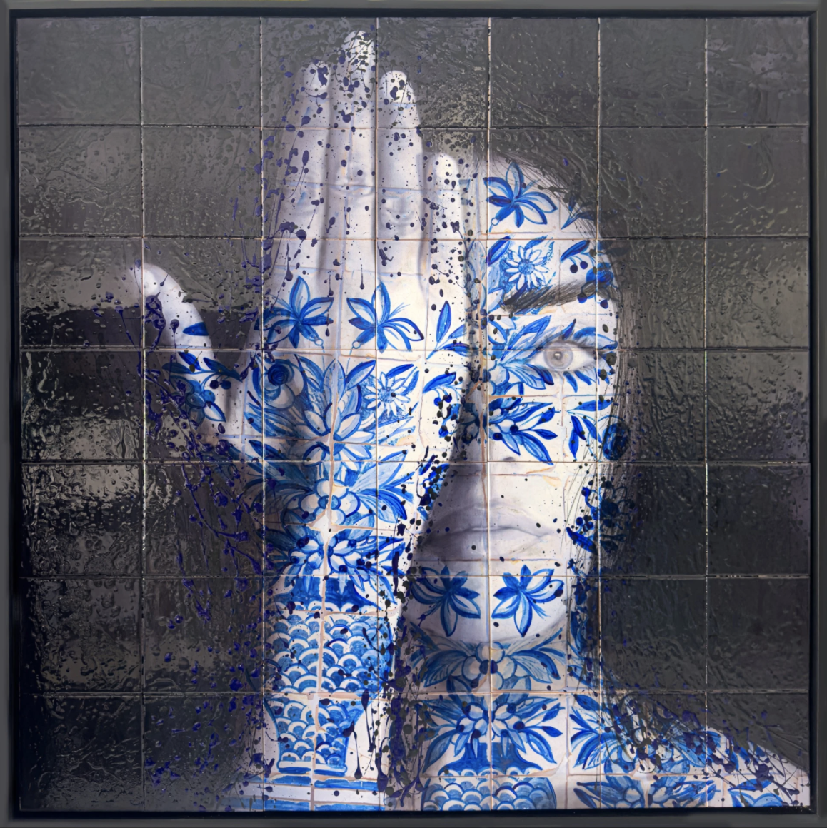 je t'aime - 105 cm x 105 cm