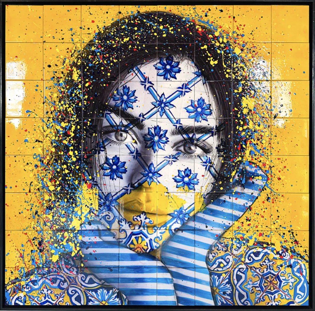 Yellow Spirit- 90 cm x 90 cm