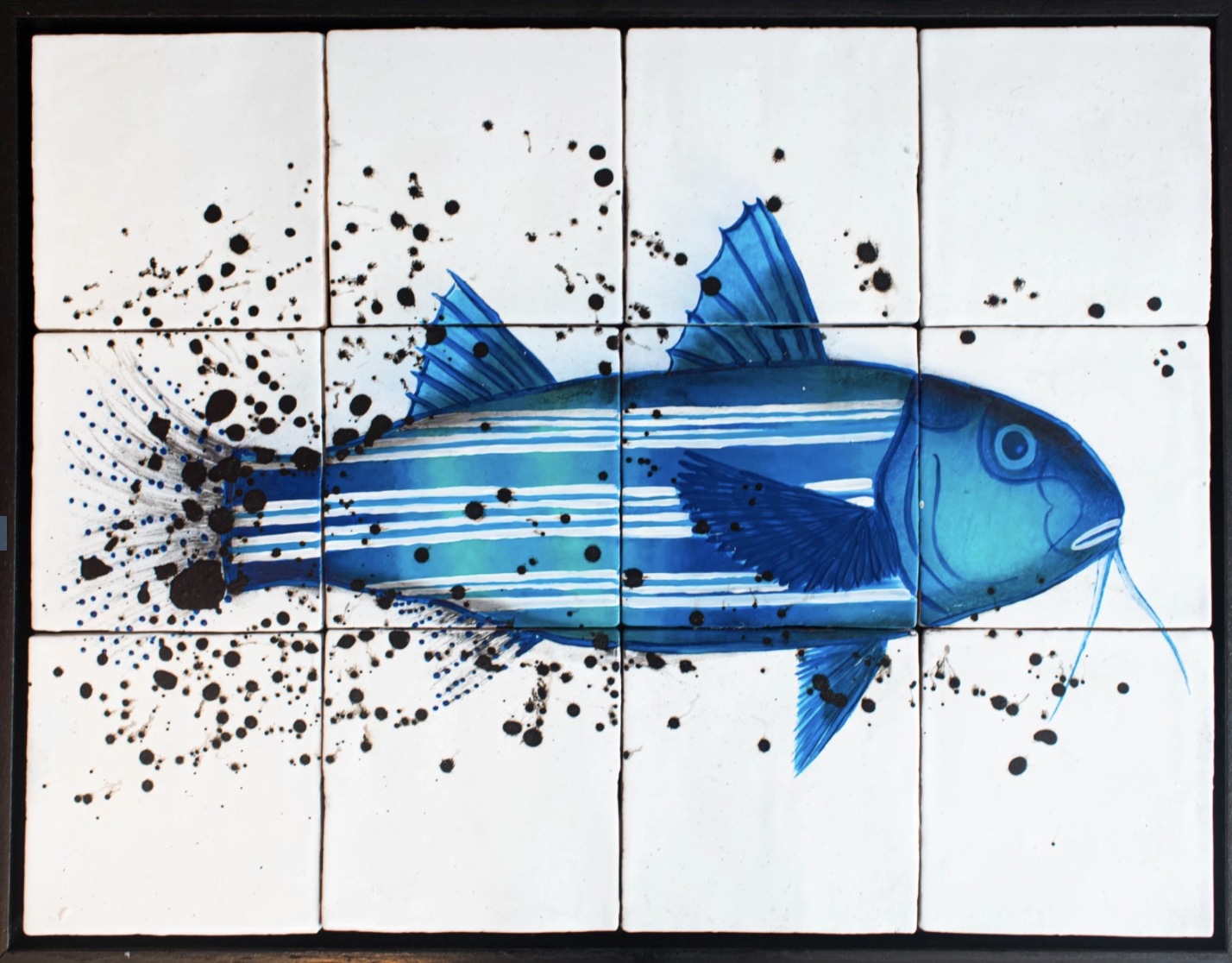 O salmonete-  45 cm x 60 cm