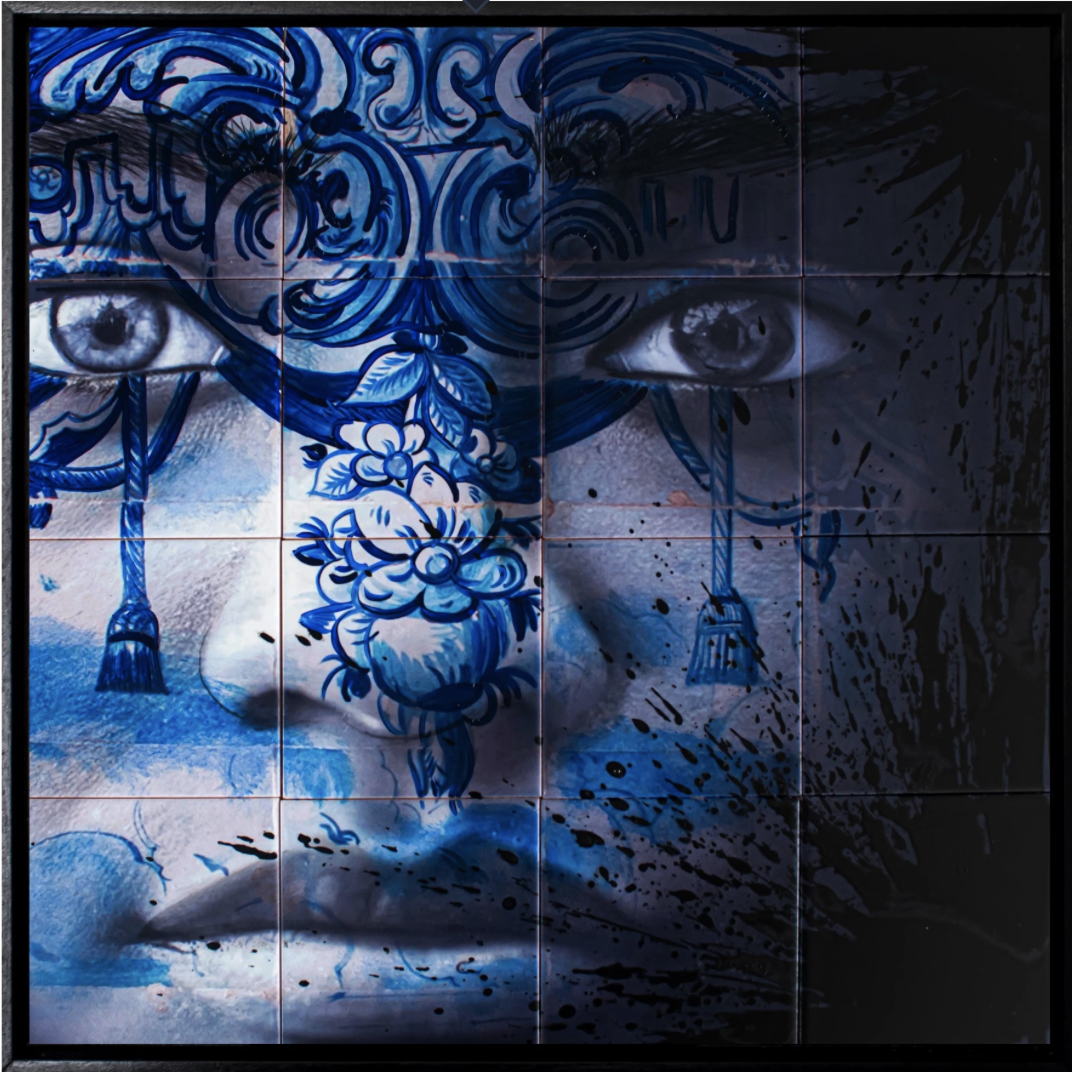 A fleur de peau 1 - 120 cm x 120 cm