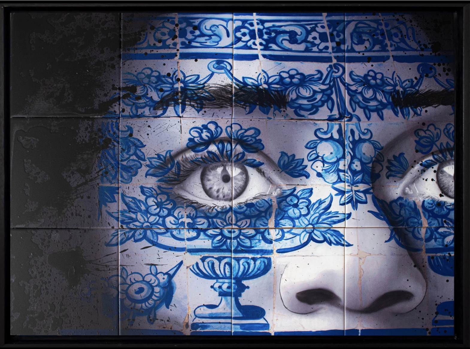 On edge , "in your eyes"-80 cm x 120 cm